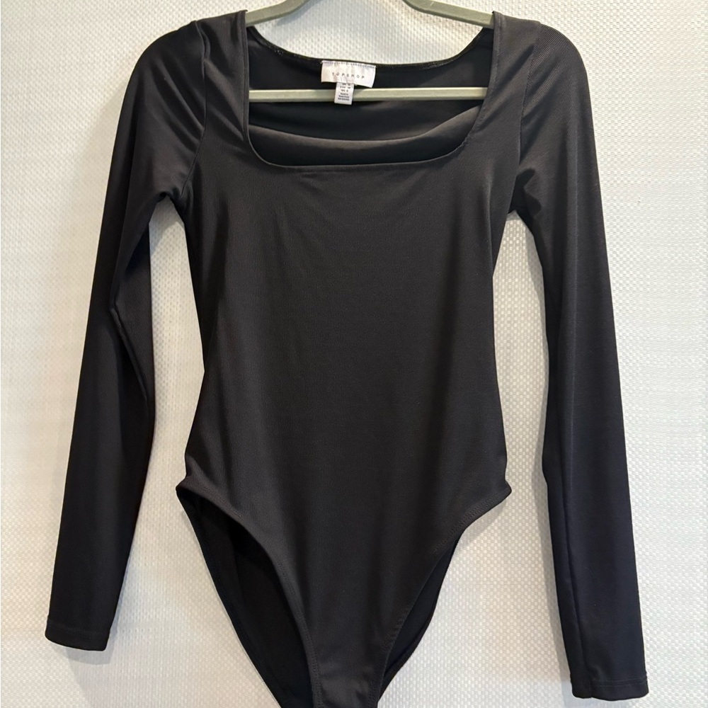 Wilfred Black Long Sleeve Bodysuit